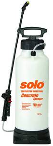 lot 19142 image: SOLO 378 3-Gallon Concrete Tank Sprayer WViton Seals and O-Rings, Large Base - Retail $88