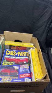 lot 260 image: Lot of Magazines Cars  Parts, National Geographic, and Others