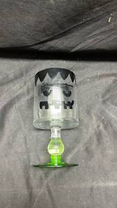 lot 301 image: Dei Frankenstein Face Drinking Glass 90548