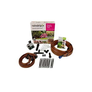 lot 18806 image: Raindrip Drip Irrigation Tree and Shrub Kit with Timer
