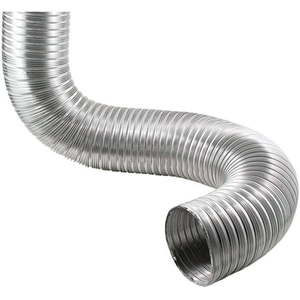 lot 18813 image: Deflecto Semi-Rigid Flexible Aluminum Duct 4 in. x 8 ft, 4 Pack