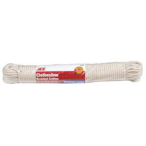 lot 18817 image: Ace Cotton Clothesline 100 ft. Model 71548, 6 Pack