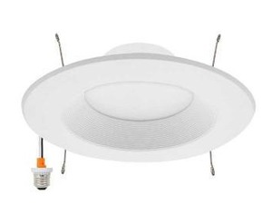 lot 18866 image: Elite LED Recessed Ceiling Light Fixture, 6 Pack