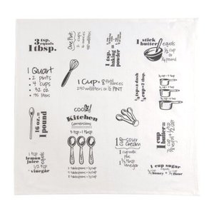 lot 18873 image: Kay Dee Designs Flour Sack Towel Graphite R3233, 4 Count