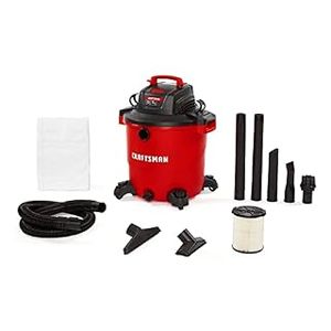 lot 18881 image: Craftsman 20 Gallon CMXEVBE17596 Canister Vacuum Cleaner  Retail $119.99