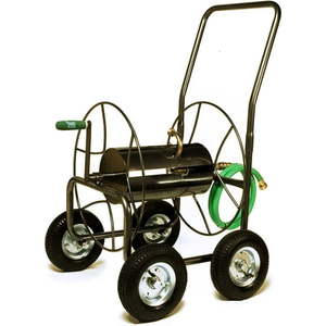 lot 18885 image: Yard Butler 4-Wheeled Hose Truck 400 ft Model 1402-5548  Retail $81.19
