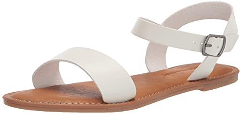 lot 1096 image: Gold Womens Two Strap Buckle Sandal Retail Size 9 $29