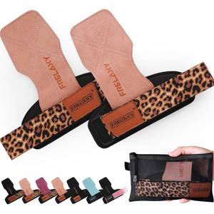 lot 1019 image: Frelaxy Lifting Wrist Straps for Women and Men, Weight Lifting Grips - Retail $16