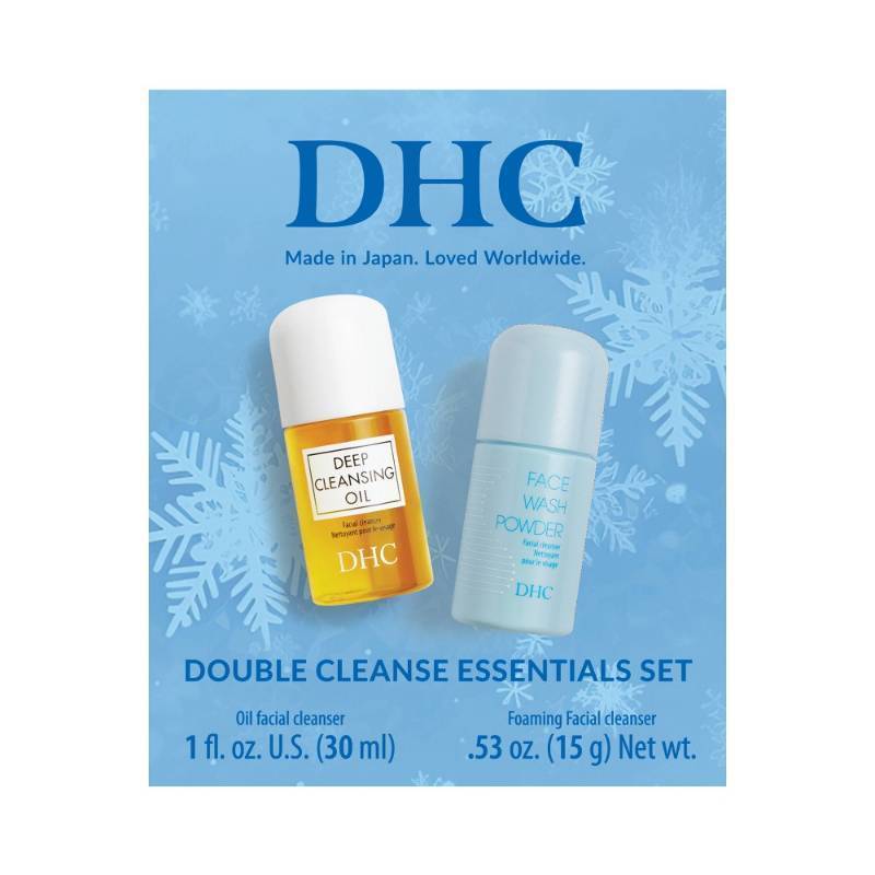 lot 108 image: DHC Double Cleanse Essentials Set - 2pk - Retail $10