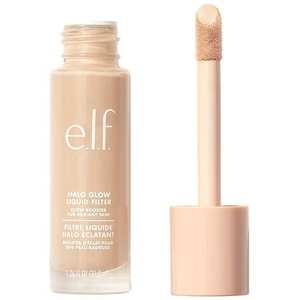 lot 136 image: e.l.f. Halo Glow Liquid Filter Highlighter - 1 Fair - 1.06 fl oz Smoothing, Brightening, Vegan, Paraben-Free - Retail $19