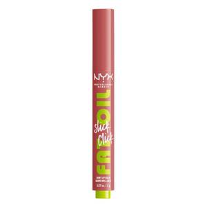lot 138 image: NYX Professional Makeup Fat Oil Slick Click Tinted Lip Balm - Caption This - 0.07oz - Retail $12