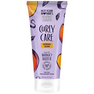 lot 159 image: Not Your Mothers Kids Curl Defining Hair Cream for Curly Hair - 6 fl oz Moisturizing, Shine Enhancing, Dye-Free, Vegan - Retail $9