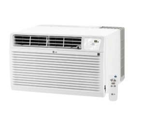 lot 106 image: LG 11,800 BTU 230V Through-the-Wall Air Conditioner Unit Cools 540 Sq. Ft. With Remote Factory Strapped