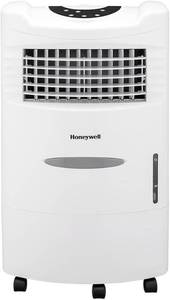 lot 121 image: $349 Honeywell 745 CFM Indoor Portable Evaporative Cooler with Remote Control   CL201AEW Factory Refurbished NEW