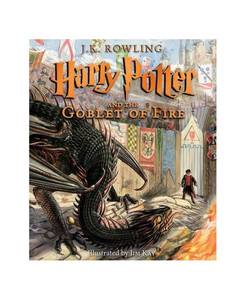 lot 131 image: Harry Potter and the Goblet of Fire The Illustrated Edition (Harry Potter Series #4) by J. K. Rowling