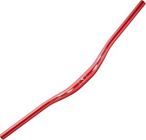 lot 2132 image: Corki Cycles Topo Low Rise MTB Riser Handlebar - 31.8mm Diameter, 25mm Rise, 780mm Width -Aluminum Alloy 6061 -Red