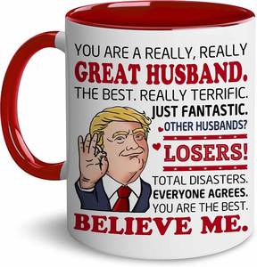 lot 2158 image: BECHUSKY Gift For Husband - Best Husband Ever Gifts - Father Day, Birthday Gift For Husbands - Valentine Wedding Anniversary Mug For Him, Hubby From Wifey - Best Husbands Mugs
