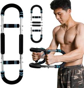 lot 2174 image: Chest Workout Equipment, Twister arm Trainer, Adjustable 5 Resistance Levels Ergonomic Home Gym Equipment, Chest Workout Equipment for Daily Fitness and Muscle Building Training