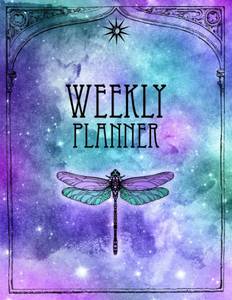 lot 2180 image: Weekly Planner Large Undated Weekly Planner for Journaling and To-Do Lists Holds 18 Months of Planning