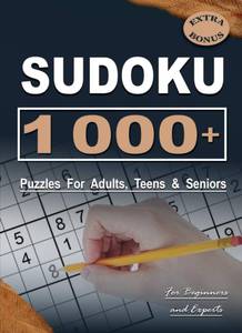 lot 2183 image: 1020 Sudoku Puzzles for Adults Sudoku Puzzle Book for Adults. Easy to Hard with full Solutions