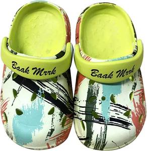 lot 2257 image: Toddler Girl Sandals flip Flops Graffiti Girls ClogsSpringSummer Toddler Boys Kids BeachWater ski ShoesNon-Slip Summer Slippers Unicorn Cartoon (Green, Size Toddler 10-12)
