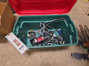 lot 7014 image: Assorted Electrical Cords Power Tools Cables & Accessories