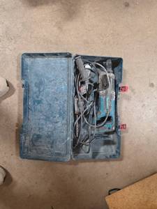 lot 7030 image: Bosch Rotary Hammer Drill w Case and Accessories