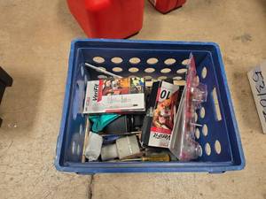 lot 7064 image: Mixed Lot Miscellaneous Items In Storage Crate