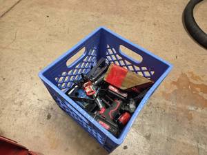 lot 7075 image: Power Tools & Accessories Lot in Crate