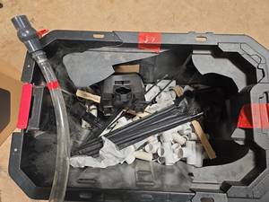 lot 7088 image: Plumbing Tool Kit w PEX Couplings & Tubing