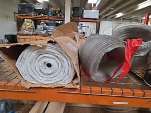 lot 7146 image: Aluminum Dryer Vent Duct Tubing Assorted Lengths