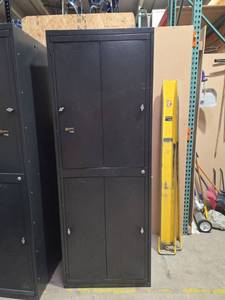 lot 7151 image: GRIT 7191 Industrial Storage Cabinet 2-Door