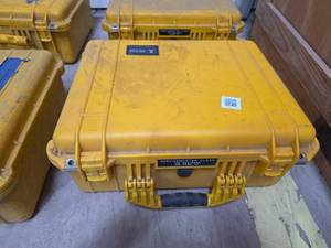 lot 7217 image: Pelican 1550 Case Yellow Protective Hard Case