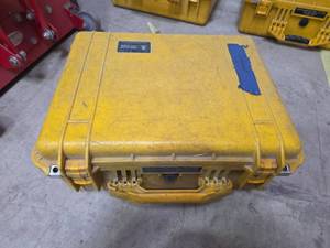 lot 7218 image: Pelican 1550 Protective Equipment Case Yellow
