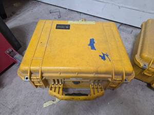 lot 7220 image: Pelican 1550 Protective Carrying Case Yellow