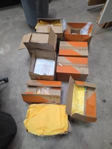 lot 7232 image: DuPont Tychem 2000 Coverall Protective Clothing Bundle