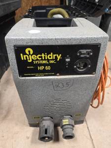 lot 7262 image: Injectidry HP 60 Trapped Moisture Ventilating System