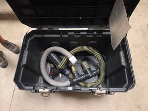 lot 7265 image: Hydraulic Hose Kit w Couplers in Carrying Case