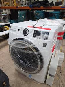 lot 7365 image: GE UltraFresh Front-Load Washing Machine -Appears Unused