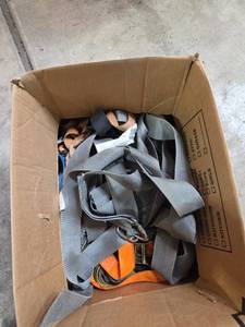 lot 7398 image: Full-Body Safety Harness with Rigging Equipment