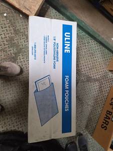 lot 7584 image: Unine Non-Absorbent 1.8 Polyethylene Foam Pouches