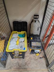 lot 7617 image: Tool Storage & Supply Lot w Toolbox & Accessories