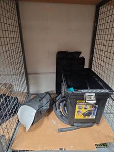 lot 7621 image: Stanley ProMois Tough Dust Vacuum w Hose Accessory