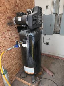 lot 7629 image: Craftsman Professional 60-Gallon Air Compressor