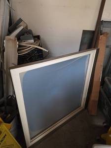 lot 7706 image: CRT Monitor with White Bezel