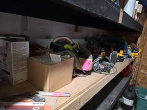 lot 7715 image: DeWalt & Ryobi Cordless Power Tools Lot