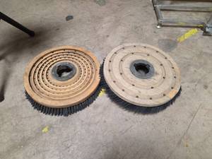 lot 7738 image: Floor Scrubber Brush Heads with Drive Plates