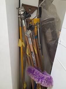 lot 7744 image: Lot of Hand Tools and Garden Equipment