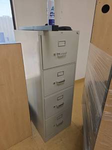 lot 7755 image: 4-Drawer Lateral Filing Cabinet