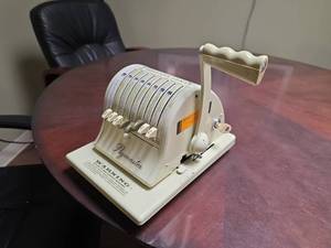 lot 7791 image: Swintec Premier Rotary Card File System